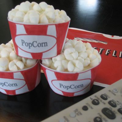 Popcorn Cupcakes