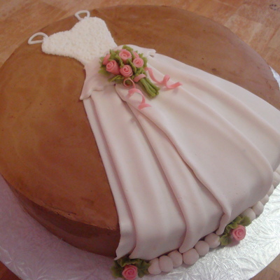 Wedding Dress Cake