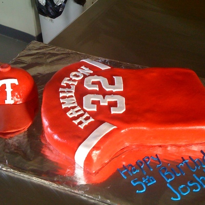 Josh Hamilton Jersey/baseball Hat