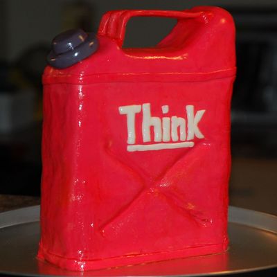 The Think Tank Cake!