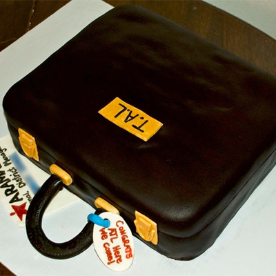 Briefcase Cake