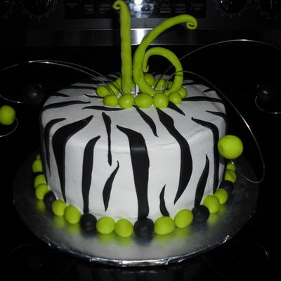 Lime Green, Zebra