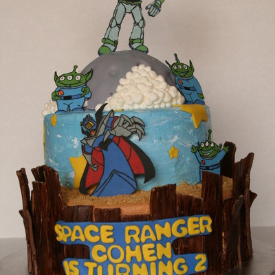 Buzz Lightyear Birthday Cake