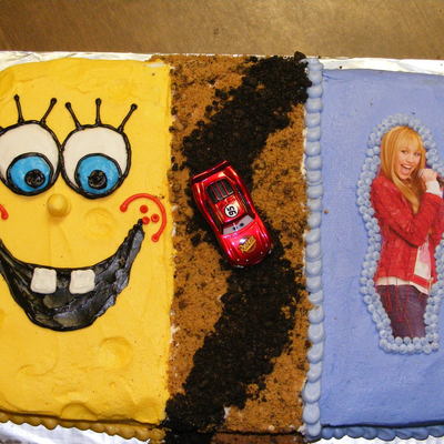 Spongebod, Cars And Hannah