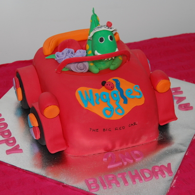 Dorothy The Dinosaur In The Wiggles Big Red Car