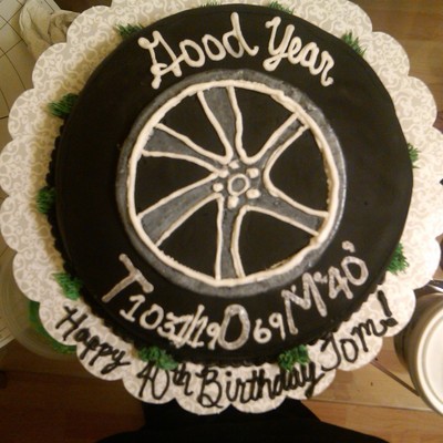 Tire Cake