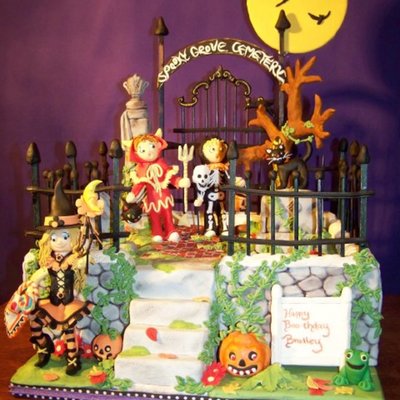 Spooky Grove Cemetery