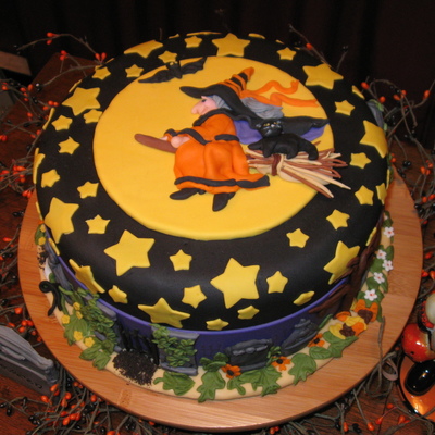 Broomride On Halloween