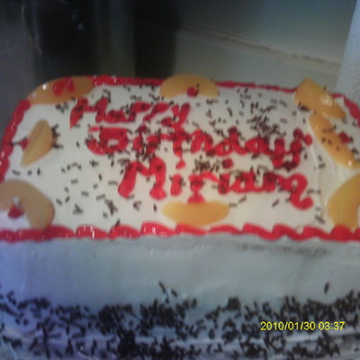 My Birthday Cake