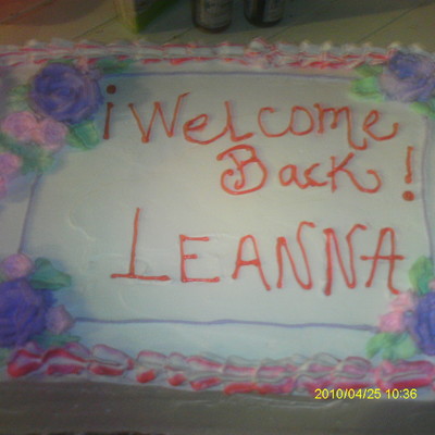 Welcomebackcake