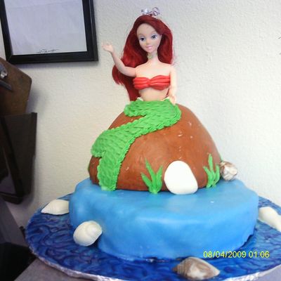 My Little Mermaid Fondant