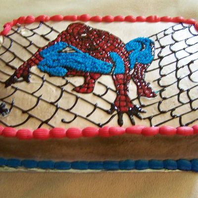 Mi Pastel De Spider Man