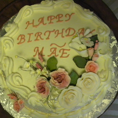 Mom's Birthday Cake!