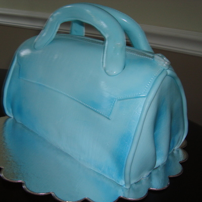 Blue Hand Bag