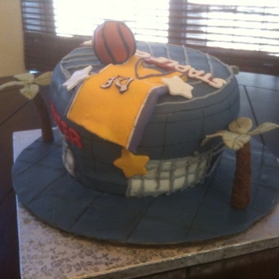 Laker Cake