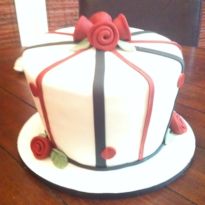 Elegant Birthday Cake