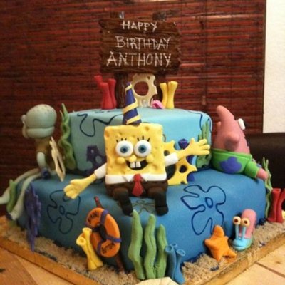 Sponge Bob Cake