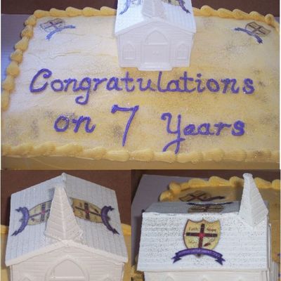 Church Anniversary Cake
