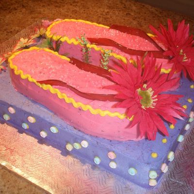 Flip Flop Cake!