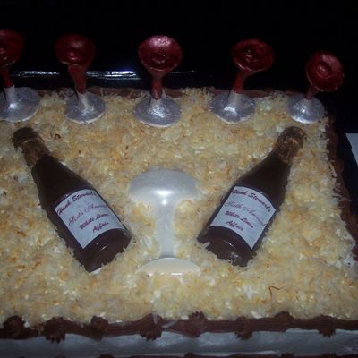 Chocolate Wine Bottles
