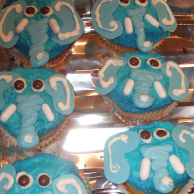 Circus Animal Cupcakes