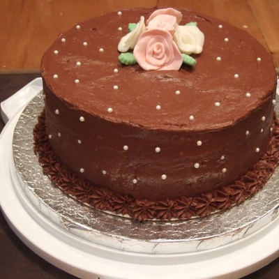 Birthday Cake With Roses