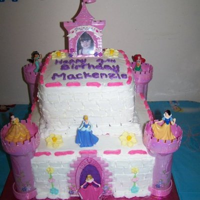 Mackenzies 4Th Birthday Princess Cake