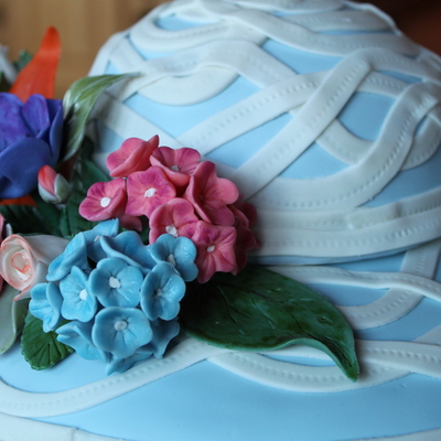 Grandma's 90Th Hat Cake