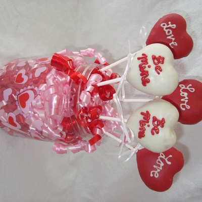 Heart Cake Pops