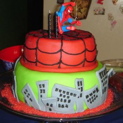 Spiderman Cake