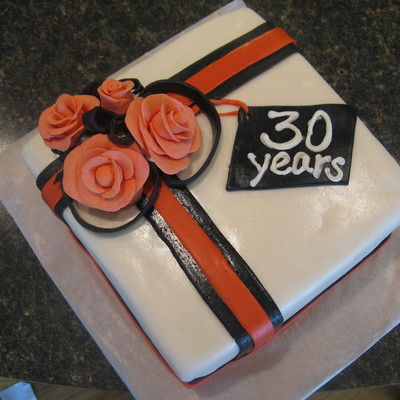 30Th Anniversary Cake