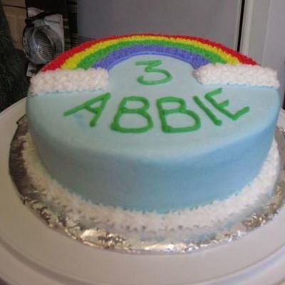 Birthday Rainbow Cake