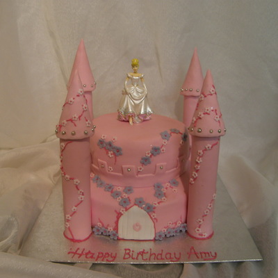 Princess Castle Cake