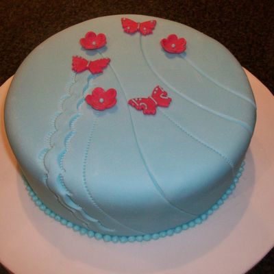 Butteryflys And Flowers