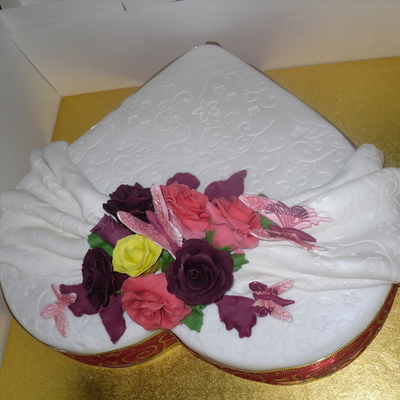 Simple Wedding Cake