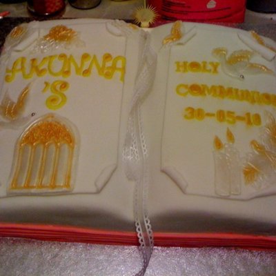 Bible Communion Cake