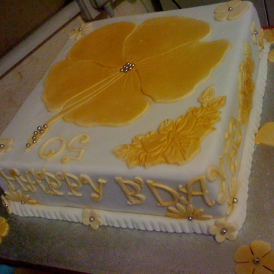 Gold And White