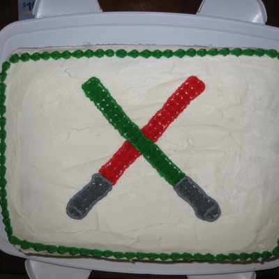 Simple Star Wars Cake