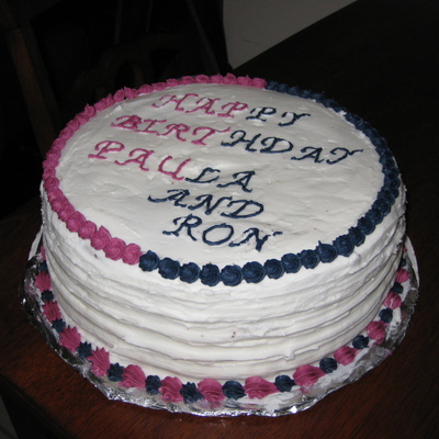 Double Birthday Cake