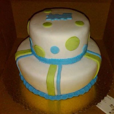 Baby Shower Cake Train Theme