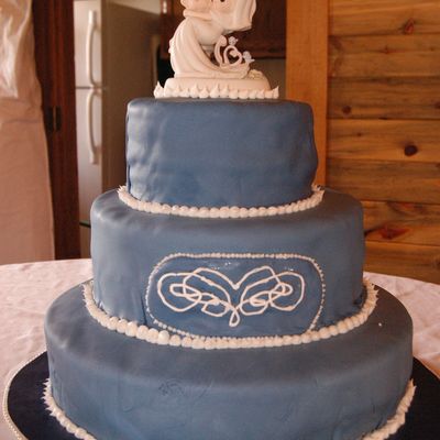Blue 3 Tier