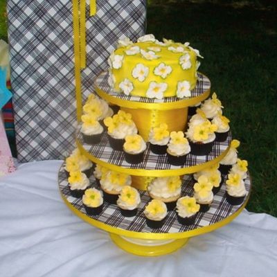 Cupcake Tower For My Best Friend's Birthday