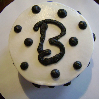 White With Black Polka Dots