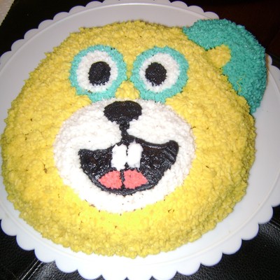 Special Agent Oso Cake