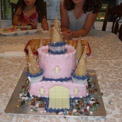 Castle Cake For Sabrina's 3Rd Birthday