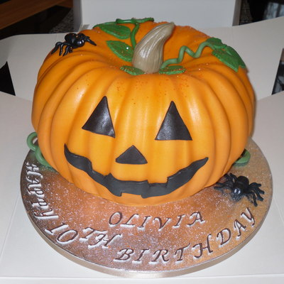 Halloween Birthday Cake