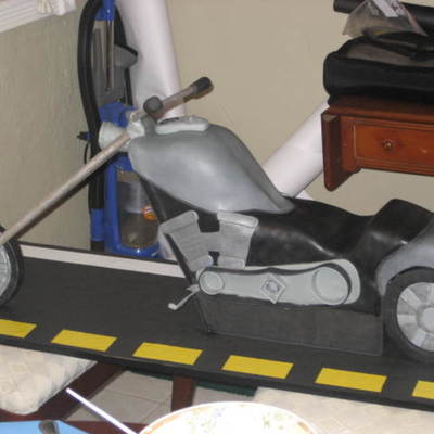 Motorcycle Cake
