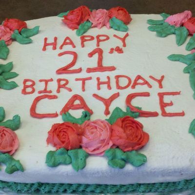 1/2 Sheet Oval Red Velvet