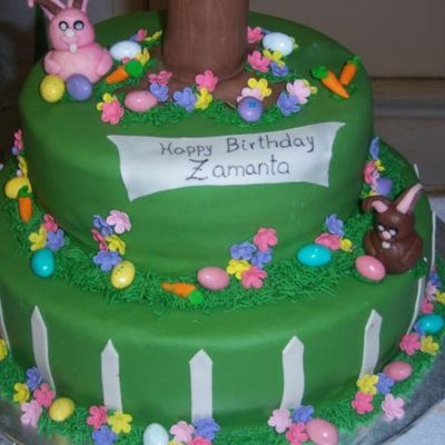 Easter Birthday Close Up
