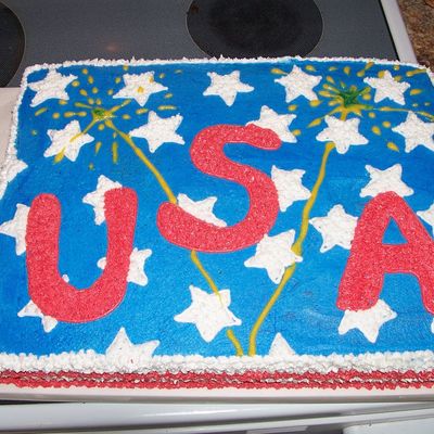 Stars And Fire Works